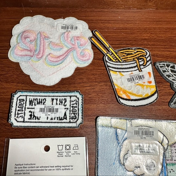Iron on Patches memes colorful Jean jacket accessories grunge tumblr rock n roll - Picture 8 of 8